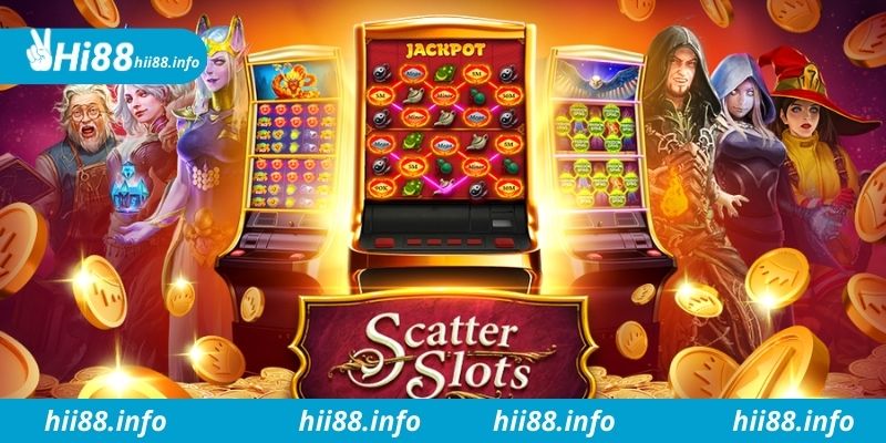 Giao diện Slot game Hi88 online trên các casino