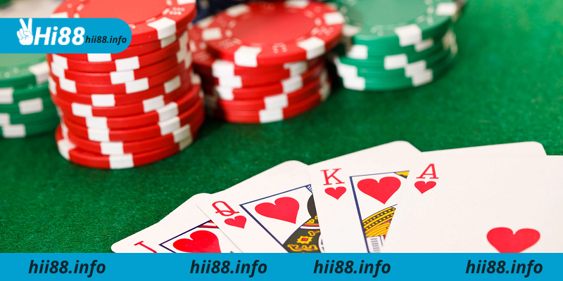 5 vòng chơi Poker tại Hi88 